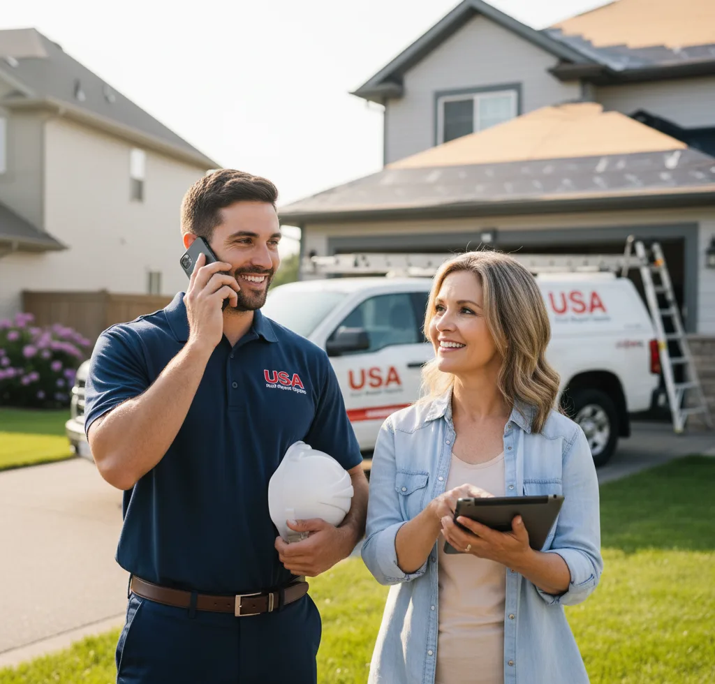 USA Roof Repair Experts customer support in Tyndall